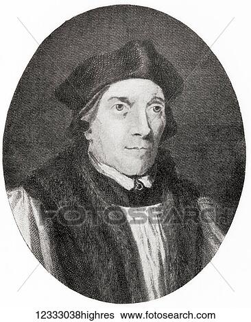 Stock Photograph - John Fisher, 1469 1535. English Catholic bishop and theologian. From Hutchinson's History of the Nations, published 1915.. Fotosearch