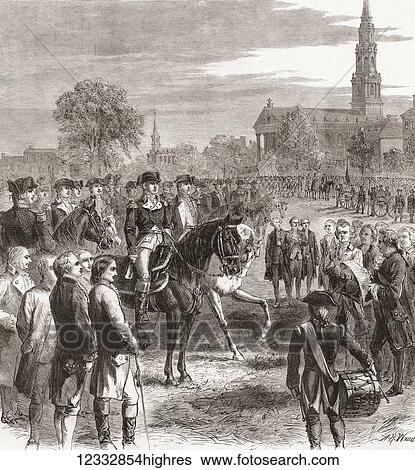 July 8, 1776, State House Yard, Philadelphia. First reading of the United States Declaration of Independence by Colonel John Nixon. View Large Photo Image Stock Photograph - July 8, 1776, State House Yard, Philadelphia. First reading of the United States Declaration of Independence by Colonel John Nixon.. Fotosearch