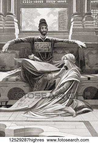 Khosrow Parviz and his wife Shirin. Khosrow II aka Chosroes II and Khusraw Parv? z, c. 570-628. Last great king of the Sasanian Empire. Shirin,? 628 AD. From Hutchinson's History of the Nations, published 1915 View Large Photo Image Stock Photograph - Khosrow Parviz and his wife Shirin. Khosrow II aka Chosroes II and Khusraw Parv? z, c. 570-628. Last great king of the Sasanian Empire. Shirin,? 628 AD. From Hutchinson's History of the Nations, published 1915. Fotosearch