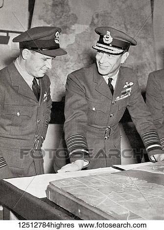 King George VI, right, meets Guy Gibson, on his return from leading the successful raid by R. A. F. bombers on the great Ruhr dams in May, 1943. George VI, 1895 1952. King of the United Kingdom and the Dominions of the British Commonwealth. Wing... View Large Photo Image Stock Photograph - King George VI, right, meets Guy Gibson, on his return from leading the successful raid by R. A. F. bombers on the great Ruhr dams in May, 1943. George VI, 1895 1952. King of the United Kingdom and the Dominions of the British Commonwealth. Wing.... Fotosearch
