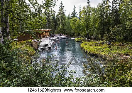 Stock Photograph - Liard Hot Springs; British Columbia, Canada. Fotosearch