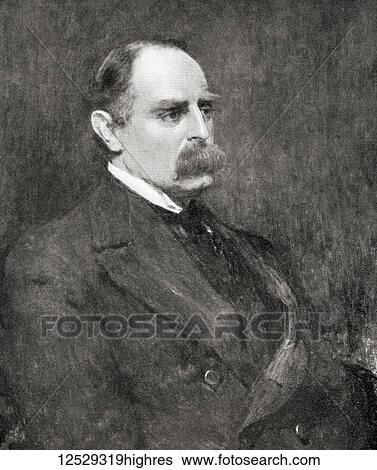Stock Photograph - Lieutenant Colonel Sir Francis Edward Younghusband, 1863 1942. British Army officer, explorer, spiritual writer and leader of the 1904 British expedition to Tibet. From Masterpieces of Orchardson, published 1913.. Fotosearch