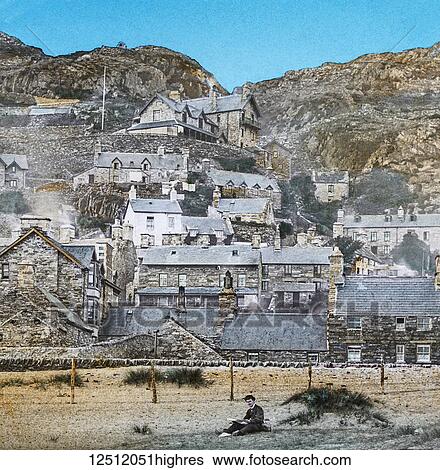 Magic Lantern slide circa 1900 hand coloured. created in 1887. A tour of North Wales. 40 Barmouth. This is one of the most popular of Welsh watering placesa quiet, clean place, and possessing great attraction on account of its beautiful sands and... View Large Photo Image Stock Photograph - Magic Lantern slide circa 1900 hand coloured. created in 1887. A tour of North Wales. 40 Barmouth. This is one of the most popular of Welsh watering placesa quiet, clean place, and possessing great attraction on account of its beautiful sands and.... Fotosearch