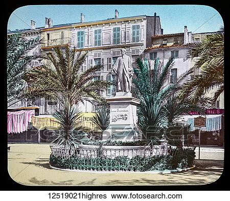 Stock Photograph - Magic Lantern slide circa 1900. Victorian or Edwardian era. The origional monchrome ( black and white ) photograph hand coloured. The photograph is the work of G. W. Wilson photographer and slide manufacturer 1823-1893. George Washington Wilson (7.... Fotosearch