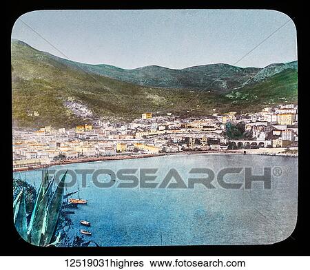 Magic Lantern slide circa 1900. Victorian or Edwardian era. The origional monchrome ( black and white ) photograph hand coloured. The photograph is the work of G. W. Wilson photographer and slide manufacturer 1823-1893. George Washington Wilson (7... View Large Photo Image Stock Photograph - Magic Lantern slide circa 1900. Victorian or Edwardian era. The origional monchrome ( black and white ) photograph hand coloured. The photograph is the work of G. W. Wilson photographer and slide manufacturer 1823-1893. George Washington Wilson (7.... Fotosearch