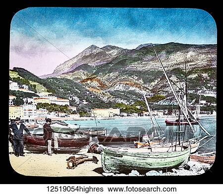 Magic Lantern slide circa 1900. Victorian or Edwardian era. The origional monchrome ( black and white ) photograph hand coloured. The photograph is the work of G. W. Wilson photographer and slide manufacturer 1823-1893. George Washington Wilson (7... View Large Photo Image Stock Photograph - Magic Lantern slide circa 1900. Victorian or Edwardian era. The origional monchrome ( black and white ) photograph hand coloured. The photograph is the work of G. W. Wilson photographer and slide manufacturer 1823-1893. George Washington Wilson (7.... Fotosearch