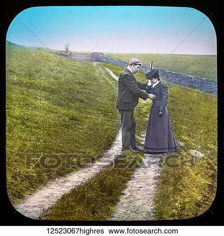 Magic lantern slide circa 1900. Victorian/Edwardian. Social History. Fighting for the Queen, a service of song, M. S. Haycraft (arr. James Broadbent and James W. Broadbent), Fighting for the Queen (Leeds: James Broadbent, n. d. ). Slide 17 'But never mind... View Large Photo Image Stock Photograph - Magic lantern slide circa 1900. Victorian/Edwardian. Social History. Fighting for the Queen, a service of song, M. S. Haycraft (arr. James Broadbent and James W. Broadbent), Fighting for the Queen (Leeds: James Broadbent, n. d. ). Slide 17 'But never mind.... Fotosearch