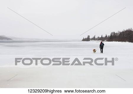 Man with a dog on a freshwater Harbour Seal hunt, Lake Iliamna, Pedro Bay; Southwestern Alaska; Alaska, United States of America View Large Photo Image Stock Photograph - Man with a dog on a freshwater Harbour Seal hunt, Lake Iliamna, Pedro Bay; Southwestern Alaska; Alaska, United States of America. Fotosearch