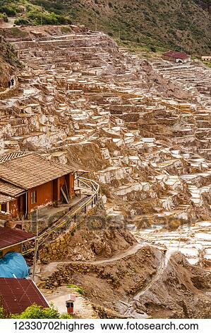 Maras Salt Flats, Sacred Valley; Cuzco Province, Peru View Large Photo Image Stock Photograph - Maras Salt Flats, Sacred Valley; Cuzco Province, Peru. Fotosearch