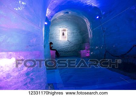 Mer De Glace, Ice Cave, Mont Blanc Massif; France View Large Photo Image Stock Photograph - Mer De Glace, Ice Cave, Mont Blanc Massif; France. Fotosearch