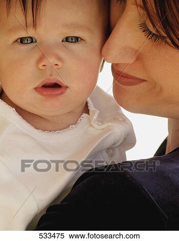 Stock Photography - Mother and baby. Fotosearch