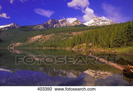 Stock Image - Mountain lake. Fotosearch