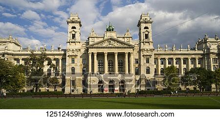 Stock Photograph - Museum of Ethnography; Budapest, Budapest, Hungary. Fotosearch