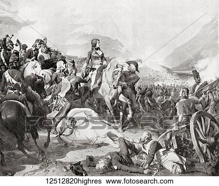 Napoleon at The Battle of Rivoli, 1797. Napolon Bonaparte, 1769 1821. French statesman and military leader. From Hutchinson's History of the Nations, published 1915. View Large Photo Image Stock Photograph - Napoleon at The Battle of Rivoli, 1797. Napolon Bonaparte, 1769 1821. French statesman and military leader. From Hutchinson's History of the Nations, published 1915.. Fotosearch