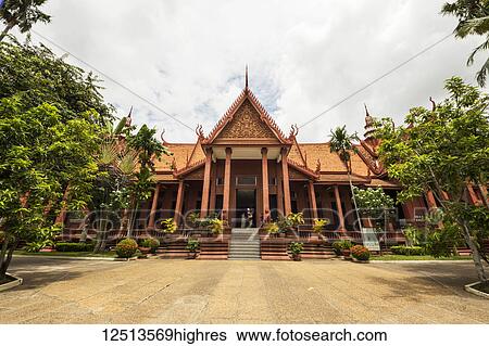 National Museum of Arts; Phnom Penh, Cambodia View Large Photo Image Stock Photograph - National Museum of Arts; Phnom Penh, Cambodia. Fotosearch