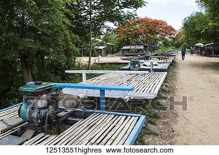 Norry, the bamboo train, platforms at the Norry Railway Station; Battambang, Cambodia View Large Photo Image Stock Photograph - Norry, the bamboo train, platforms at the Norry Railway Station; Battambang, Cambodia. Fotosearch