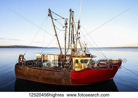 Old fishing vessel in the harbour; Digby, Nova Scotia, Canada View Large Photo Image Stock Photograph - Old fishing vessel in the harbour; Digby, Nova Scotia, Canada. Fotosearch