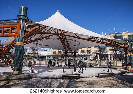 People skating at the Arctic Glacier Winter Park in the centre of The Forks; Winnipeg, Manitoba, Canada View Large Photo Image Stock Photograph - People skating at the Arctic Glacier Winter Park in the centre of The Forks; Winnipeg, Manitoba, Canada. Fotosearch
