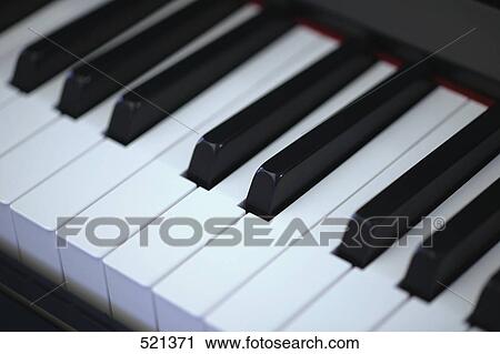 Piano keyboard View Large Photo Image Stock Image - Piano keyboard. Fotosearch