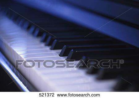 Stock Image - Piano keyboard. Fotosearch