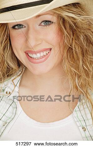 Portrait of cowgirl View Large Photo Image Stock Photo - Portrait of cowgirl. Fotosearch
