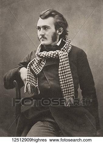 Portrait of French artist Paul Gustave Louis Christophe Dor, 1832-1883, taken circa 1855 by French photographer Gaspard-Flix Tournachon, 1820-1910, better known by his pseudonym Nadar. View Large Photo Image Stock Photograph - Portrait of French artist Paul Gustave Louis Christophe Dor, 1832-1883, taken circa 1855 by French photographer Gaspard-Flix Tournachon, 1820-1910, better known by his pseudonym Nadar.. Fotosearch