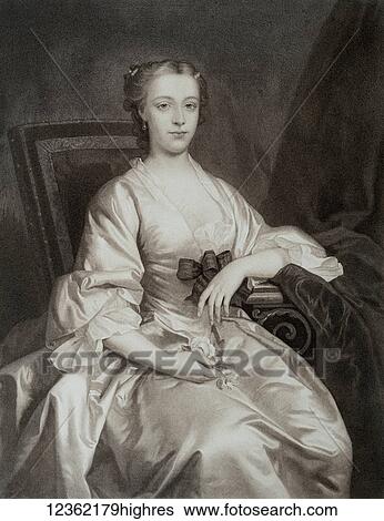 Stock Photograph - Prince Charles Edward book by Andrew Lang. Printed in 1900 only 1, 500 copies printed. This image is from copy number 220. The plates were engraved by Manzi Joyant & Co at Asnieres-sur-Seine, near Paris. Flora MacDonald (Gaelic: Fionnghal nic.... Fotosearch