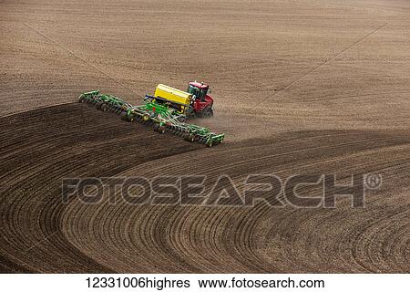 Quadtrac Tractor Seeding Garbanzo Beans In The Palouse Region Of Eastern Washington; Washington, United States Of America View Large Photo Image Stock Photograph - Quadtrac Tractor Seeding Garbanzo Beans In The Palouse Region Of Eastern Washington; Washington, United States Of America. Fotosearch