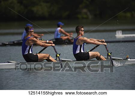 Rowers from the Royal Canadian Henley 2017 Men's Double rowing in Lake Ontario; Toronto, Ontario, Canada View Large Photo Image Stock Photograph - Rowers from the Royal Canadian Henley 2017 Men's Double rowing in Lake Ontario; Toronto, Ontario, Canada. Fotosearch