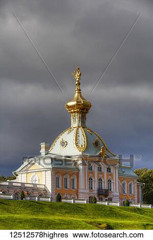 Stock Photograph - Samson Fountain; Peterhof, Russia. Fotosearch