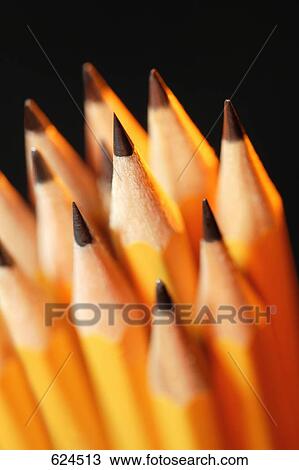 Stock Image - Sharp pencils. Fotosearch