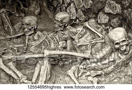 Skeletons in the ground; Pompeii, Italy View Large Photo Image Stock Photograph - Skeletons in the ground; Pompeii, Italy. Fotosearch