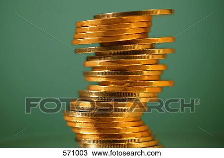 Stock Image - Stacked green. Fotosearch