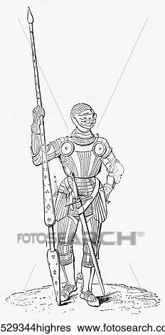 Suit of fluted cap--pie armour from the time of Henry VII. From Old England: A Pictorial Museum, published 1847. View Large Photo Image Stock Photograph - Suit of fluted cap--pie armour from the time of Henry VII. From Old England: A Pictorial Museum, published 1847.. Fotosearch