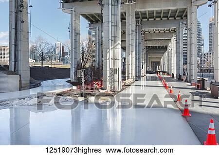 The Bentway Skate Trail; Toronto, Ontario, Canada View Large Photo Image Stock Photograph - The Bentway Skate Trail; Toronto, Ontario, Canada. Fotosearch