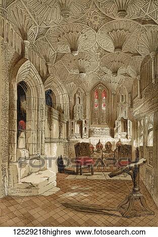 The Chantry Capel, Collegiate Church of St Mary, Warwick, England. This chapel adjoins the Beauchamp Chapel where the effigial monument of Robert Dudley, 1st Earl of Leicester can be found. From Old England: A Pictorial Museum, published 1847. View Large Photo Image Stock Photograph - The Chantry Capel, Collegiate Church of St Mary, Warwick, England. This chapel adjoins the Beauchamp Chapel where the effigial monument of Robert Dudley, 1st Earl of Leicester can be found. From Old England: A Pictorial Museum, published 1847.. Fotosearch