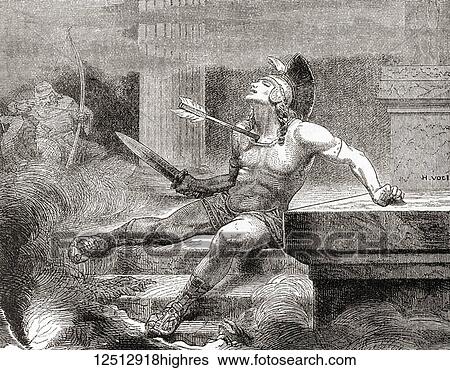 The death of Alcibiades at the hands of Lysander and the Spartans. Alcibiades, son of Cleinias, c. 450404 BC. Prominent Athenian statesman, orator and general. From Ward and Lock's Illustrated History of the World, published c. 1882. View Large Photo Image Stock Photograph - The death of Alcibiades at the hands of Lysander and the Spartans. Alcibiades, son of Cleinias, c. 450404 BC. Prominent Athenian statesman, orator and general. From Ward and Lock's Illustrated History of the World, published c. 1882.. Fotosearch