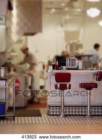 Stock Image - The diner. Fotosearch