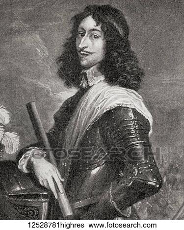 Stock Photograph - The Duc d'Enghien, later Louis de Bourbon or Louis II, Prince of Cond, 1621 1686. French general. From Hutchinson's History of the Nations, published 1915.. Fotosearch