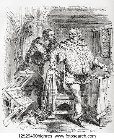 The Franklin and the Merchant. From Old England: A Pictorial Museum, published 1847. View Large Photo Image Stock Photograph - The Franklin and the Merchant. From Old England: A Pictorial Museum, published 1847.. Fotosearch
