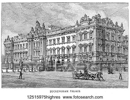 Stock Photograph - The Graphic Newspaper/Magazine June 1st 1897, Queens Victoria's Diamond Jubilee. Buckingham Palace London. Fotosearch