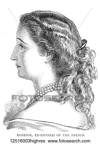 Stock Photograph - The Graphic Newspaper/Magazine June 1st 1897, Queens Victoria's Diamond Jubilee. Eugenie, ex-empress of the French. Fotosearch