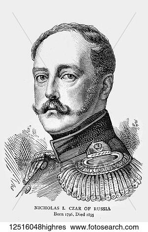 Stock Photograph - The Graphic Newspaper/Magazine June 1st 1897, Queens Victoria's Diamond Jubilee, Nicholas I Czar of Russia. Born 1796, died 1855. Fotosearch