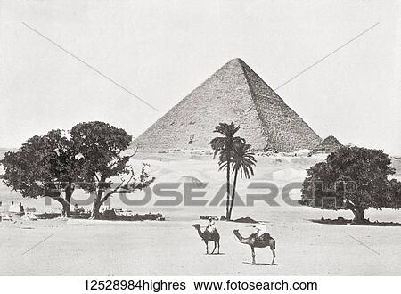 The Great Pyramid of Giza aka the Pyramid of Cheops or Khufu, Giza Plateau, Cairo, Egypt. From The Wonders of the World, published c. 1920. View Large Photo Image Stock Photograph - The Great Pyramid of Giza aka the Pyramid of Cheops or Khufu, Giza Plateau, Cairo, Egypt. From The Wonders of the World, published c. 1920.. Fotosearch