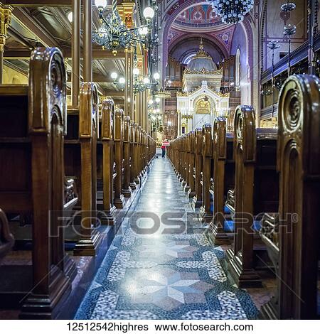 The Great Synagogue in Dohany Street, the largest Synagogue in Europe and the second largest in the world, built between 1854 and 1859 in Moorish Revival style; Budapest, Budapest, Hungary View Large Photo Image Stock Photograph - The Great Synagogue in Dohany Street, the largest Synagogue in Europe and the second largest in the world, built between 1854 and 1859 in Moorish Revival style; Budapest, Budapest, Hungary. Fotosearch