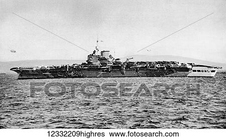 The Illustrated London News 1941. World war II. Aircraft Carrier H. M. S. Victorious at anchor View Large Photo Image Stock Photograph - The Illustrated London News 1941. World war II. Aircraft Carrier H. M. S. Victorious at anchor. Fotosearch