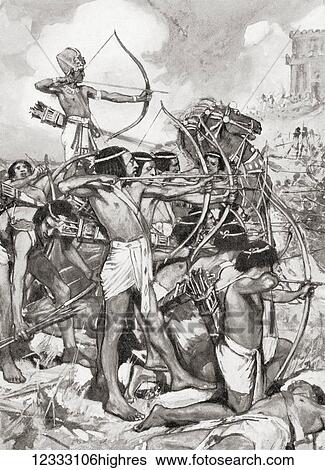 Thothmes III attacking the Syrians. Thutmose III aka Thutmosis or Tuthmosis III. Sixth Pharaoh of the Eighteenth Dynasty of ancient Egypt. From Hutchinson's History of the Nations, published 1915. View Large Photo Image Stock Photograph - Thothmes III attacking the Syrians. Thutmose III aka Thutmosis or Tuthmosis III. Sixth Pharaoh of the Eighteenth Dynasty of ancient Egypt. From Hutchinson's History of the Nations, published 1915.. Fotosearch