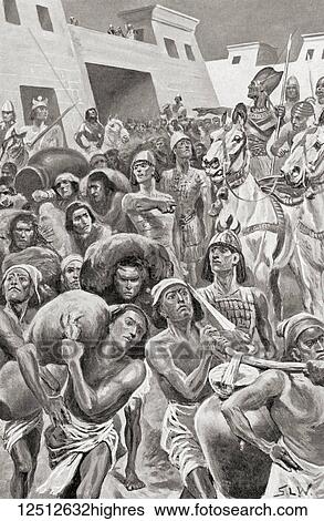 Thutmose III at the head of his army, sacking Zahi, Phoenicia at harvest time and carrying away all the corn, oil and wine. Thutmose III, aka Thutmosis, Tuthmosis III or Thothmes. Sixth Pharaoh of the Eighteenth Dynasty. From Hutchinson's History... View Large Photo Image Stock Photograph - Thutmose III at the head of his army, sacking Zahi, Phoenicia at harvest time and carrying away all the corn, oil and wine. Thutmose III, aka Thutmosis, Tuthmosis III or Thothmes. Sixth Pharaoh of the Eighteenth Dynasty. From Hutchinson's History.... Fotosearch