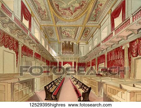 Whitehall Chapel aka Chapel Royal, Whitehall Palace, Westminster, London, England. After the destruction of most of the Whitehall Palace by fire in 1698, the banqueting house was converted by Christopher Wren into a royal chapel. The interior had... View Large Photo Image Stock Photograph - Whitehall Chapel aka Chapel Royal, Whitehall Palace, Westminster, London, England. After the destruction of most of the Whitehall Palace by fire in 1698, the banqueting house was converted by Christopher Wren into a royal chapel. The interior had.... Fotosearch
