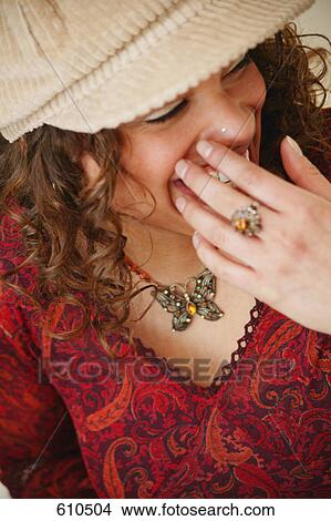 Woman laughs View Large Photo Image Picture - Woman laughs. Fotosearch